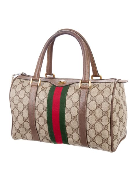 gucci boston cloth bag|authentic gucci boston bag.